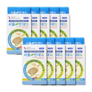 약국 눈 눈병 다래끼 한쪽눈 안대 서울안대 플러스 곡면형, 1개입, 10개