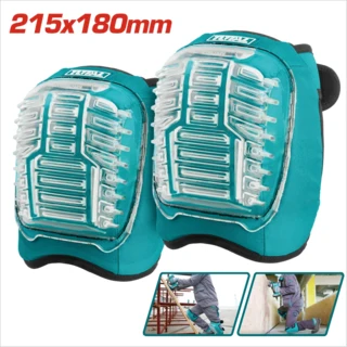 TOTAL 護膝 工作防護 215x180mm, 青綠色