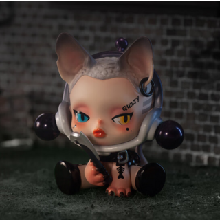 고급 SP 꿈을 먹는 동물 시리즈 SKULLPANDA 블라인드 박스 놀이 핸드 오피스 애버딘 장난감 장식 인형 버블 마트, [07] 확인 - Dim Fox, 1개