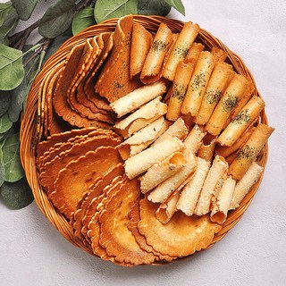 추억의간식 옛날과자 전병 4종세트 종합전병세트, 1개, 900g