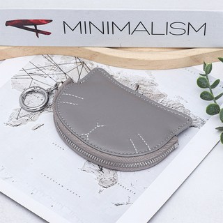 羊皮迷米貓咪零錢包2025新款輕薄款硬幣包真皮卡片證件收納掛飾包手拿包零錢包錢夾短夾長夾男生錢包女生錢包學生錢包