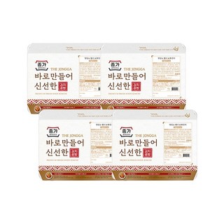 종가 김치공방 보쌈김치, 4개, 1kg