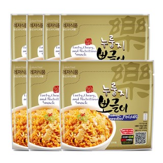전투식량 비상식량 누룽지 뽀글이 100g x 7개세트, 7개