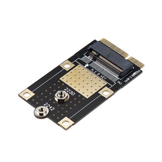 Coms IH791 mSATA M.2 NGFF BKey 2230 2242 SSD어댑터, 본상품선택, 1개
