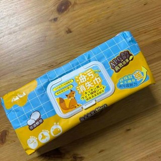 釩泰 廚房濕紙巾 80抽 APG去污因子 強力除油汙 拋棄式抹布 電子發票, 1個, 加大加厚款:25X20公分