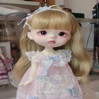 특별 제공 BJD1/6 Yuanbao Qianqian 큰 머리 움직일 수있는 인형 수지 장난감 모델 휴머노이드, 01 NO makeup, 02 Tan skin