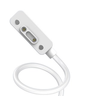 智慧手錶磁吸充電線, 白色, 1個