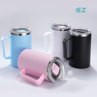 스텔라 머그 텀블러 컵 600ml, 핑크, 1개