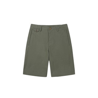소루 코튼 노턱 반바지_카키
