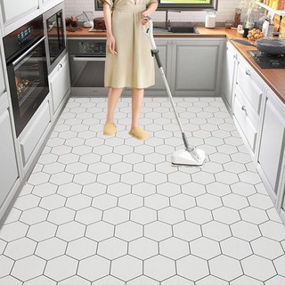 대형 가죽 5mm 주방 욕실 발매트 미끄럼방지 방수 다용도 커팅 가능 매트, A002, 1개