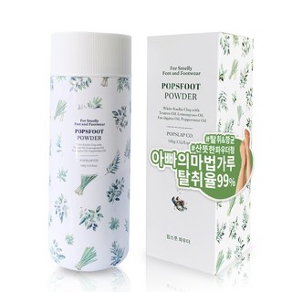 팝스풋 파우더 100g 발냄새제거제 신발냄새제거제 탈취, 1개, 1개