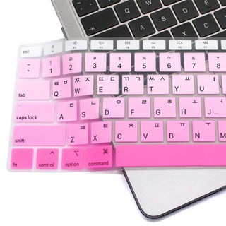 아트박스/애니클리어 애니클리어 맥북 컬러 키스킨 에어13 M4, 1개, 블랙그라데이션