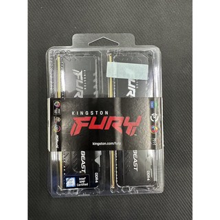 金士頓 KF436C17BB2AK2/16 RGB FURY 3600 8GBx2 雙通道 桌上型記憶體, 1個