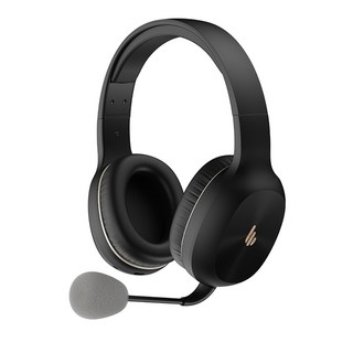 에디파이어 무선 스테레오 헤드셋 블루투스 5.4 USB-C 마이크 포함 K750W, 블랙