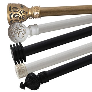 윈지 25mm / 35mm 커튼봉 모음, 01_25mm 크라운, 골드블랙