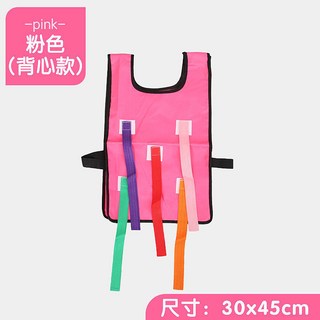 抓尾巴玩具 兒童揪尾巴 提高社交能力 牢固耐用 多人互動 有氧活動 戶外體育遊戲 幼稚園敎具 運動感統課訓練器材, 穿戴揪尾巴-粉色-全場滿299出貨, 1個