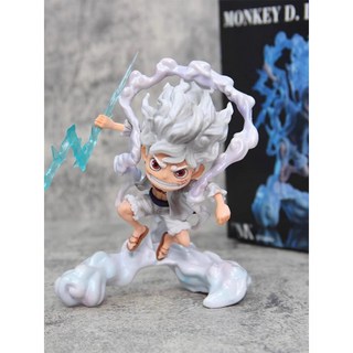 海賊王 尼卡 魯夫 公仔 擺件 動漫 模型, 1個, SD尼卡路飛【袋裝-高約16cm】