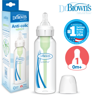 닥터브라운 내로우 옵션스 플러스 스탠다드 젖병 1P 120ml/250ml 좁은목, 일반, 250ml, 1개