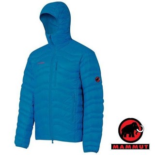 【MAMMUT 長毛象】送》男 輕量保暖防潑 連帽鵝絨外套 750FP Broad 羽絨外套 登山外套 18460