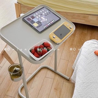 IKEA BJORKASEN 筆記型電腦桌 電腦桌 筆電桌 折疊桌 邊桌 懶人桌 單件出貨, 藍色