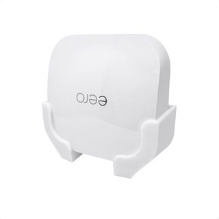 EERO Pro 6 및 6E 메시 Wi-Fi 라우터용 드릴 프리 벽 마운트 (다른 모델과 호환되지 않음) 강력한 VHB 접착제 쉬운 설치 홀더 브래킷 지저분함 없음 범위, 1개