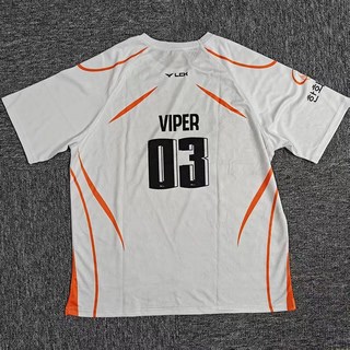 한화 생명 제우스 바이퍼 hle 피넛 유니폼 2025 반팔 티셔츠 반팔티