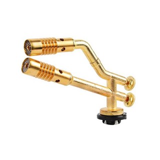 이중 토치건 강력 글램핑장 대형 불멍 캠핑 점화기, 1  동헤드+동파이프 대이중관용접 용접봉+용접분증정, 1개