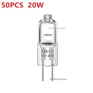G4 12V 10W 20W LED 램프 전구 에코 할로겐 캡슐 삽입 비즈 크리스탈 1/5/10/20/50/100PCS, 01 G4 20W, 05 50PCS