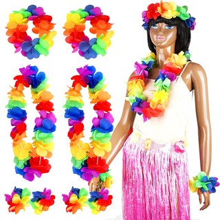 하와이안 파티 장식