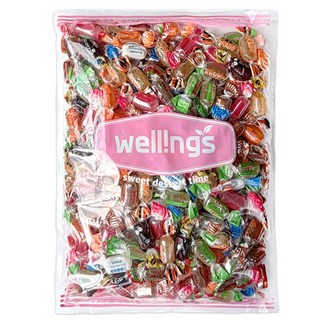 대용량 업소용 벌크 디저트 캔디 행사 어린이집 답례품 종합 사탕, 1개, 1.5kg