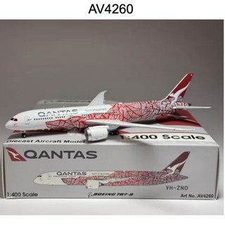 AV4260 Qantas 787-9 1/400 模型飛機, 1個