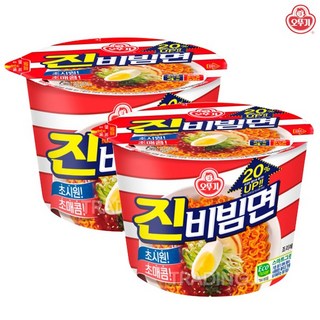 오뚜기 진비빔면 132g, 2개