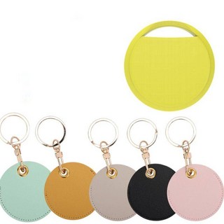 airtag 智能防丟定位器 安卓 ios 通用 FindMy認證 包包 鑰匙 寵物 老人 追蹤器, 黃色 （只支援頻果）+收納鑰匙圈, 1個