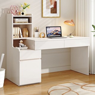 實木書桌寫字桌學生學習桌電腦桌家用臥室辦公桌小戶型風桌子1