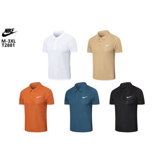 NK 速乾排汗衫 健身跑步短袖運動衫 羽球短袖 網球衣運動有領短袖 羽球衣短袖短t 運動上衣