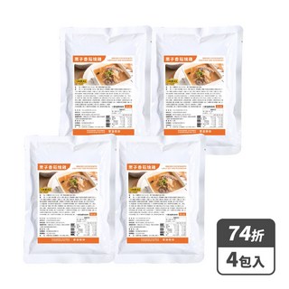 快饗食刻 栗子香菇燒雞, 350g, 4包