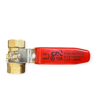 황동 볼밸브 스테인레스 볼밸브 SUS 서스 스텐 신주 배관 수도 호스 부속 니쁠 닛블 단니플, 황동볼밸브, 15A(1/2인치), 1개