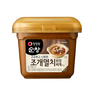 청정원순창 조개멸치 된장 찌개양념, 450g, 10개