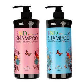 하로시 이엔드 천연98 샴푸 건성 지루성 두피 1000ml, 1.END지성샴푸, 1개
