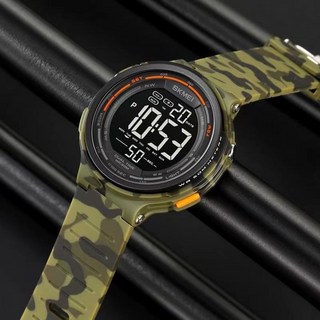 時刻美Skmei官方男士手錶，潮流潛水錶，高級戶外小眾防水電子錶1841