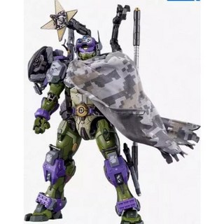 HEATBOYS 響指動漫 機甲忍者龜 多納泰羅 合金成品模型，合金材質，可動關節，精緻塗裝，日版新品, 1個