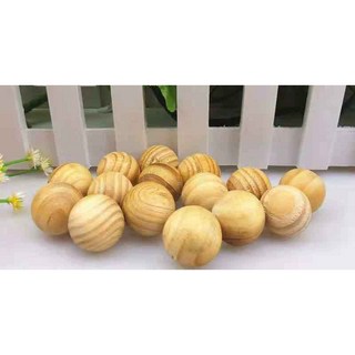 天然樟木球2.5cm大顆粒，天然樟木防蟲驅蟲，衣櫃抽屜防霉除臭必備, 1個, 單顆