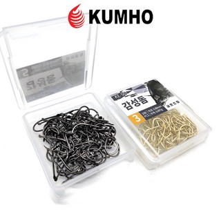 금호조침 감성돔바늘 대용량 100개입 금침 흑침 바다 낚시 바늘 블랙니켈, 1개