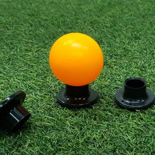 스컬독 파크골프티 고무티 파크골프전용 실리콘, 파크골프티 블랙, 블랙