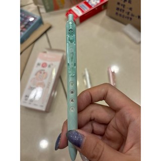 按動轉轉筆 - 轉轉樂造型黑筆 - 按壓速乾筆, 1個, 綠, 綠