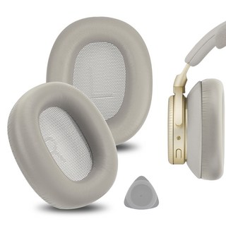 Geekria 엘리트 양가죽 교체 이어패드 Bang & Olufsen Beoplay H100 헤드폰 이어쿠션 호환 수리 부품, 모래시계 모래, 1개, EJZ438