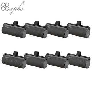 apbs 閃電快充口袋行動電源 5000mAh 浮雕系列, 極簡-黑蓋,Lightning