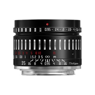 TTArtisan APS-C 35mm F0.95 MF 초대형 조리개 카메라 렌즈 인물 사진용 후지필름 소니 E A7Riii 캐논 R Z, 01 빠른, 03 Sony E (APS-C Frame), 01 APS-C 35mm F0.95