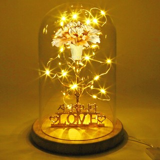 24k금꽃 금장미 금카네이션 편백나무 글자받침무드등 24k순금도금 엄마생신선물 어버이날선물 부모님선물 인테리어선물 집들이선물 여친선물 장모님선물 결혼기념일 생일선물 순금, 24k카네이션 무드등 / 사랑합니다 건강하세요, 골드, 1개