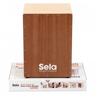 【搖滾玩家樂器】全新 德國製 SELA CAJON Snare Cajon Medium 木箱鼓 聲音超讚 超有質感, 1個, Snare Cajon Kit
